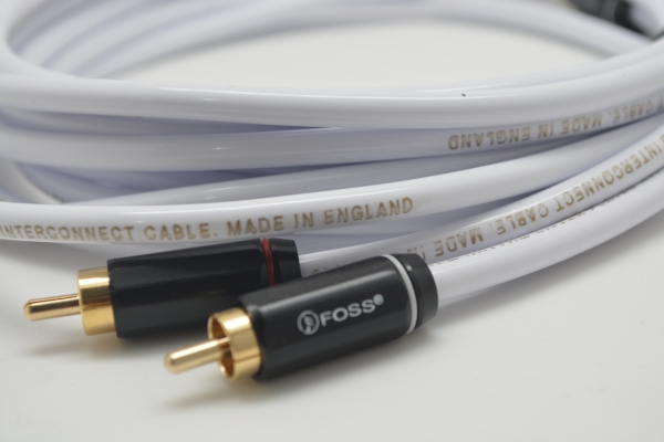 RCA Cable : FOSS ENGLAND RHODIUM