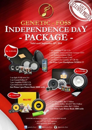 INDEPENDENCE DAY&#039;s AUDIO PACKAGE